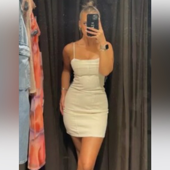 ZARA COMBINATION SHORT DRESS NWT - Picture 7 of 8